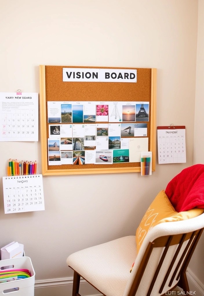 10 Vision Board Techniques to Manifest Your Dreams (You Won't Believe #5!) - 6. The Monthly Vision Board