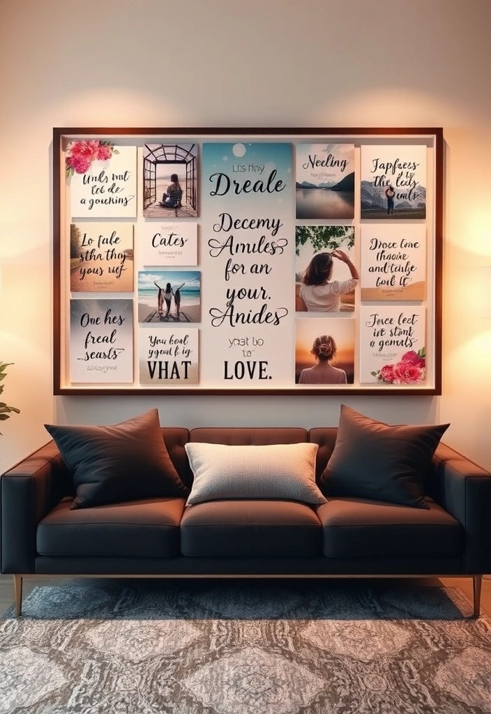 10 Vision Board Techniques to Manifest Your Dreams (You Won't Believe #5!) - 7. The Vision Board with Affirmations