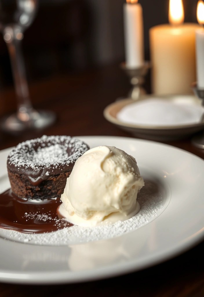 11 Sweet Date Night Desserts That Will Leave You Both Wanting More! - 1. Decadent Chocolate Lava Cake