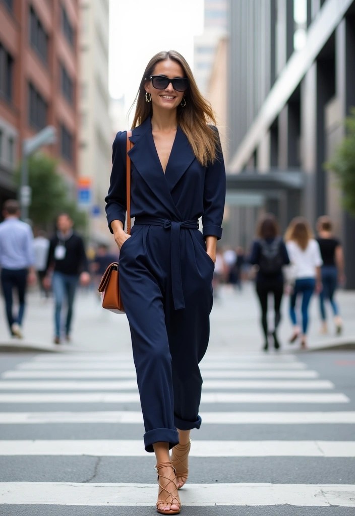 12 Business Casual Outfits Women Swear By (Prepare to Steal #8!) - 3. Smart Casual Jumpsuit