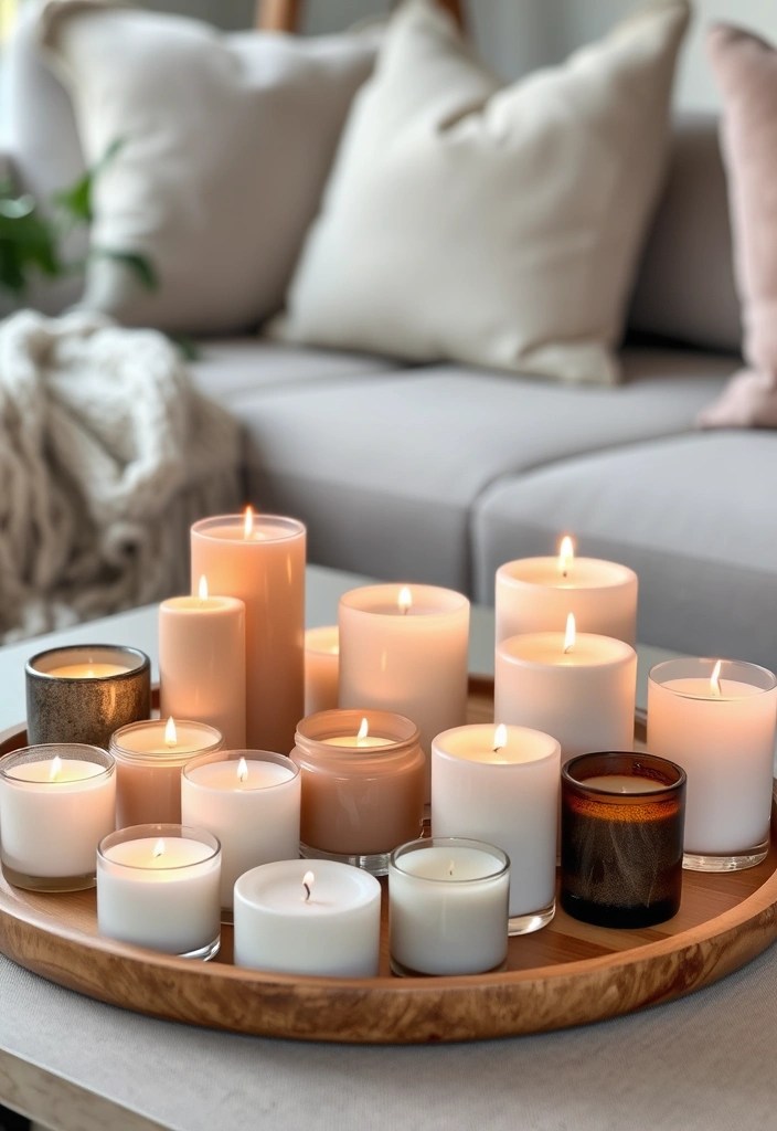 12 February Aesthetic Decor Ideas That’ll Make Your Home Feel Extra Cozy! - 2. Warm Candlelight