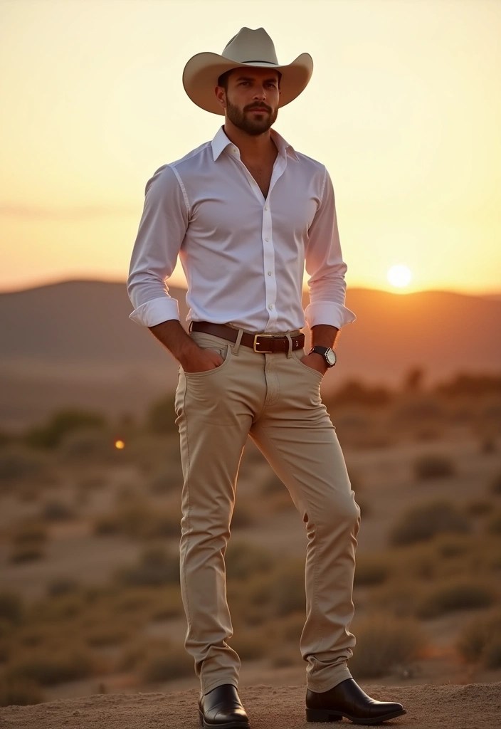 12 Men's Rodeo Outfits That Shout Style and Confidence (Find Your Favorite in #9!) - 11. Effortlessly Chic