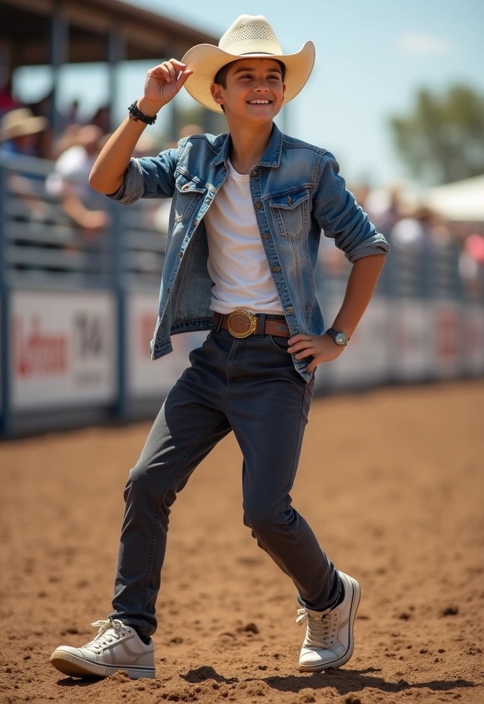 12 Men's Rodeo Outfits That Shout Style and Confidence (Find Your Favorite in #9!) - 12. Sporty Cowboy
