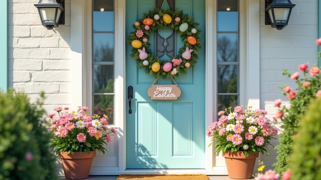 13 Adorable Easter Decorations for Your Front Door That Will Delight&nbsp;Everyone!