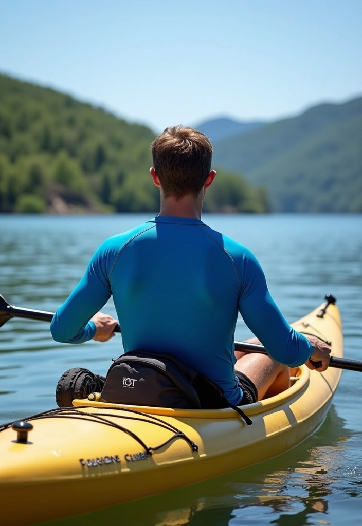13 Rugged Mens Outdoor Outfits for Your Summer Escapades (Perfect for #7!) - 10. Kayaking Adventure Attire