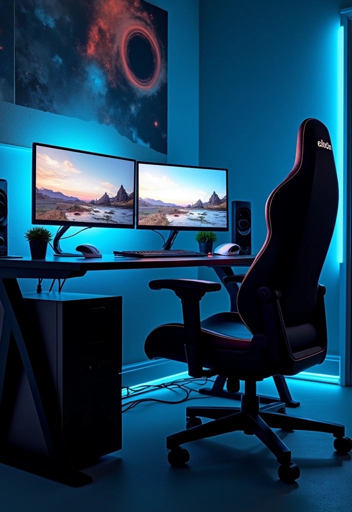 13 WFH Office Setups That'll Skyrocket Your Productivity (and Impress Your Zoom Buddies!) - 4. Tech-Savvy Station