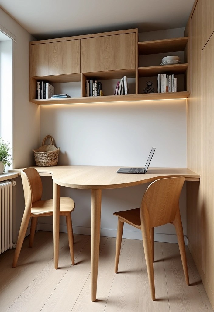 13 WFH Office Setups That'll Skyrocket Your Productivity (and Impress Your Zoom Buddies!) - 9. Multifunctional Masterpiece