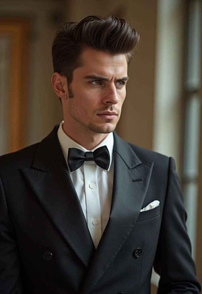 14 Creative Short Hairstyles for Men That Will Make You Stand Out! - 10. The Pompadour