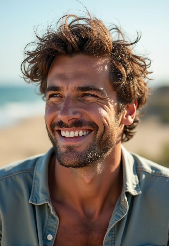 14 Creative Short Hairstyles for Men That Will Make You Stand Out! - 13. The Shaggy Cut