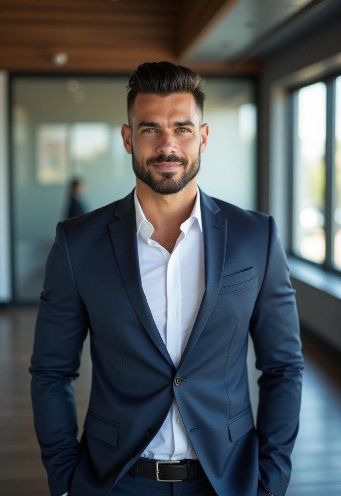 14 Creative Short Hairstyles for Men That Will Make You Stand Out! - 5. The Side Part with Undercut