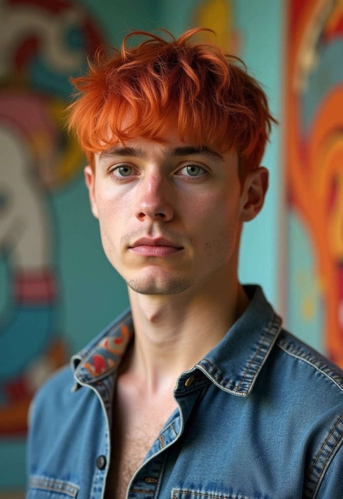 14 Creative Short Hairstyles for Men That Will Make You Stand Out! - 9. The Bowl Cut Reimagined