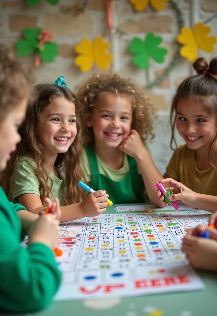 14 Fun St. Patrick's Day Crafts for Kids That Will Keep Them Entertained All Day! - 7. St. Patrick's Day Bingo