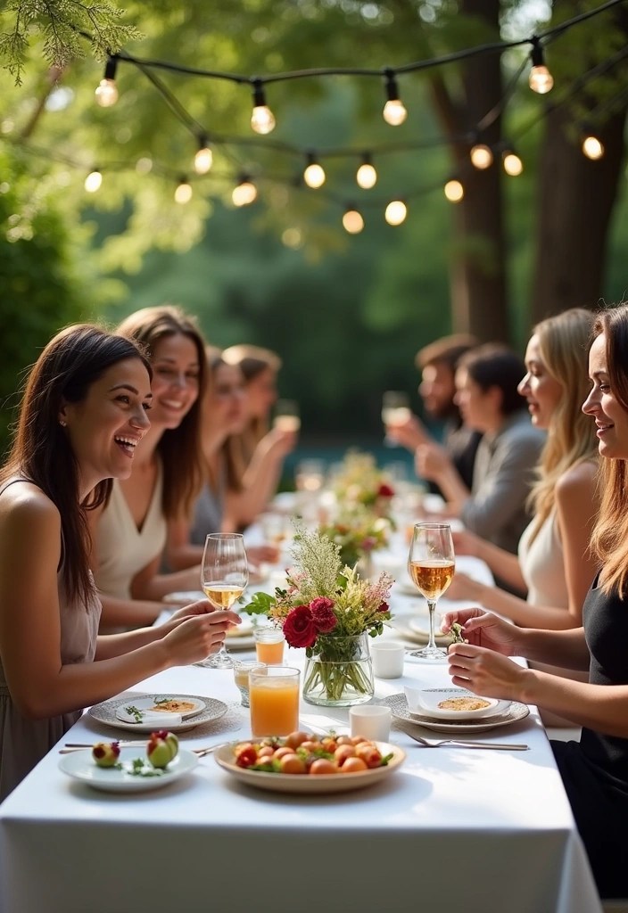 14 Garden Party Themes That Will Elevate Your Outdoor Entertaining to the Next Level! - 13. Modern Minimalist