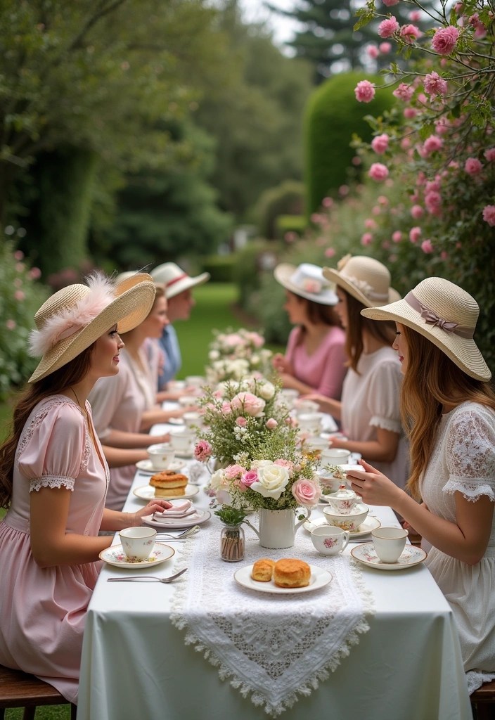 14 Garden Party Themes That Will Elevate Your Outdoor Entertaining to the Next Level! - 2. Vintage Tea Party