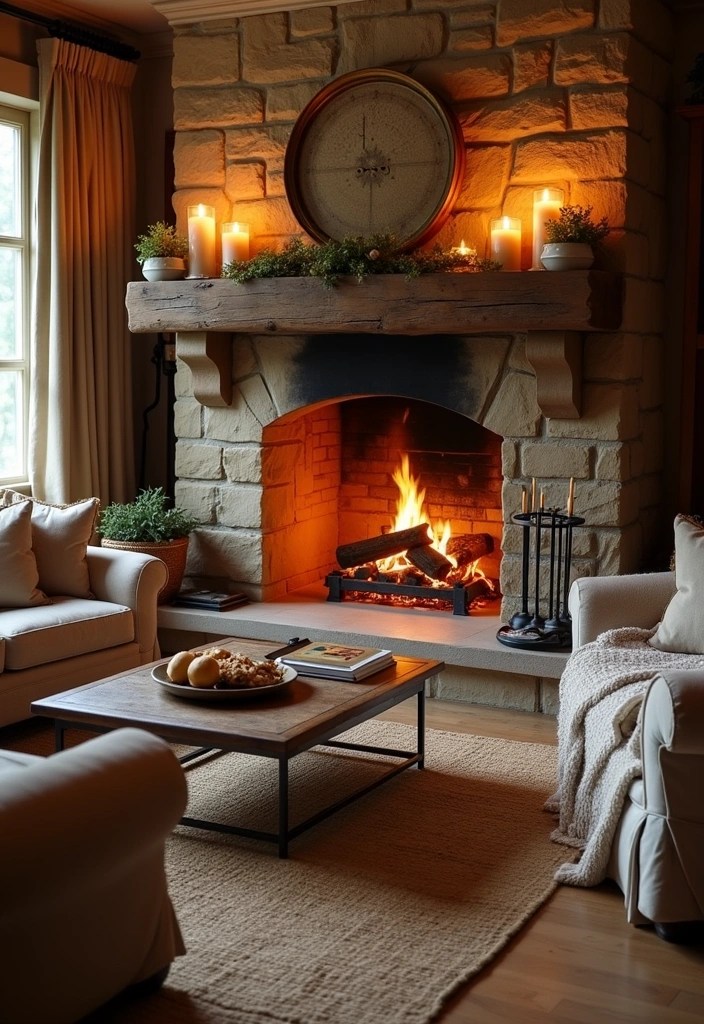 14 Genius Fireplace Layouts That Will Make Your Living Room the Coziest Spot! - 8. The Open Hearth