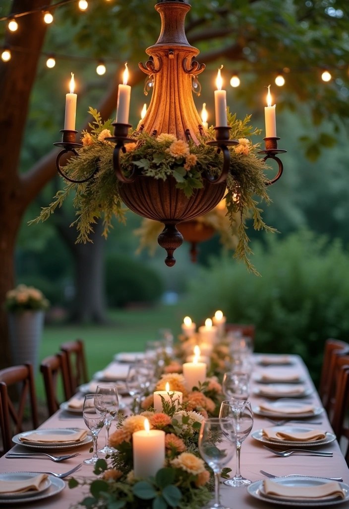 14 Magical Summer House Lighting Ideas That Will Make Your Evenings Enchanting! - 5. Rustic Chandeliers
