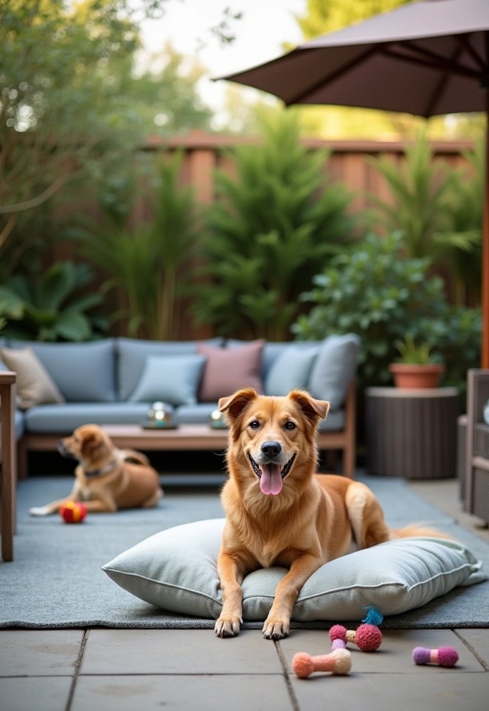 14 Outdoor Living Space Hacks That’ll Make Your Backyard Feel Like a Vacation (Check Out #5!) - 11. Pet-Friendly Spaces