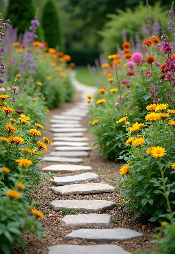 14 Outdoor Living Space Hacks That’ll Make Your Backyard Feel Like a Vacation (Check Out #5!) - 12. Create a Garden Pathway