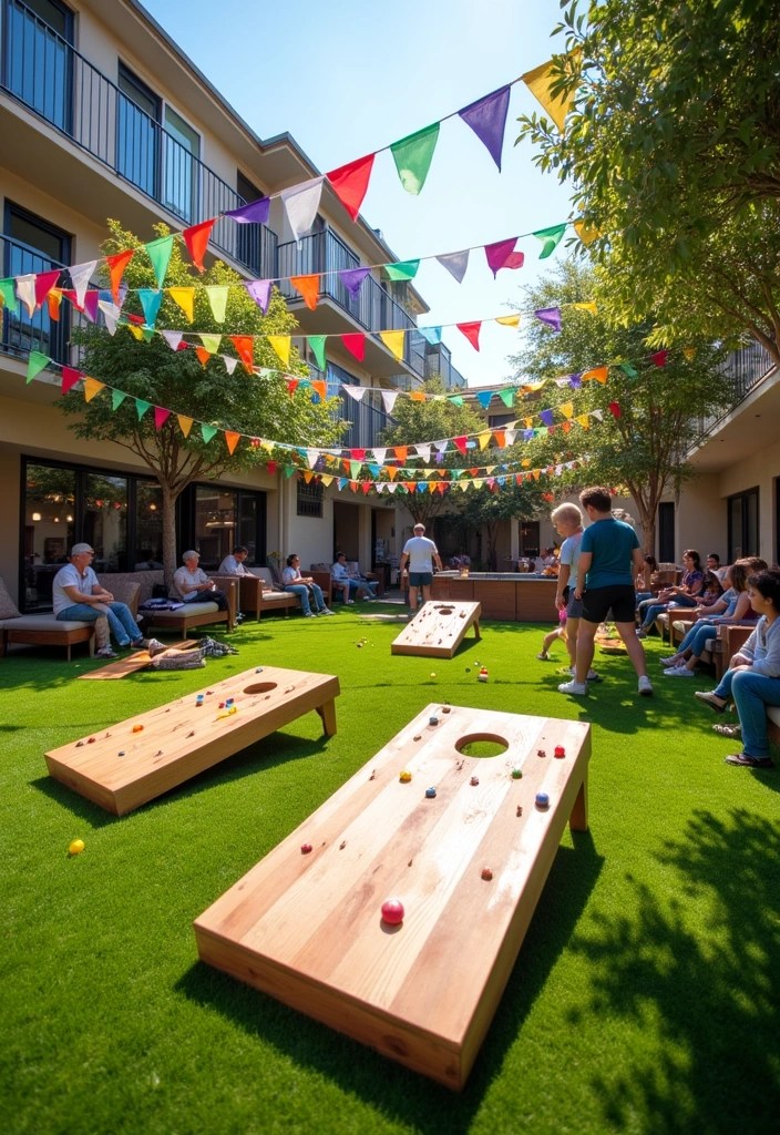 14 Outdoor Living Space Hacks That’ll Make Your Backyard Feel Like a Vacation (Check Out #5!) - 13. Outdoor Games and Activities