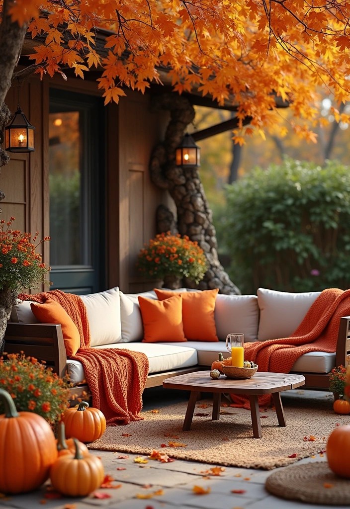14 Outdoor Living Space Hacks That’ll Make Your Backyard Feel Like a Vacation (Check Out #5!) - 14. Seasonal Decorations