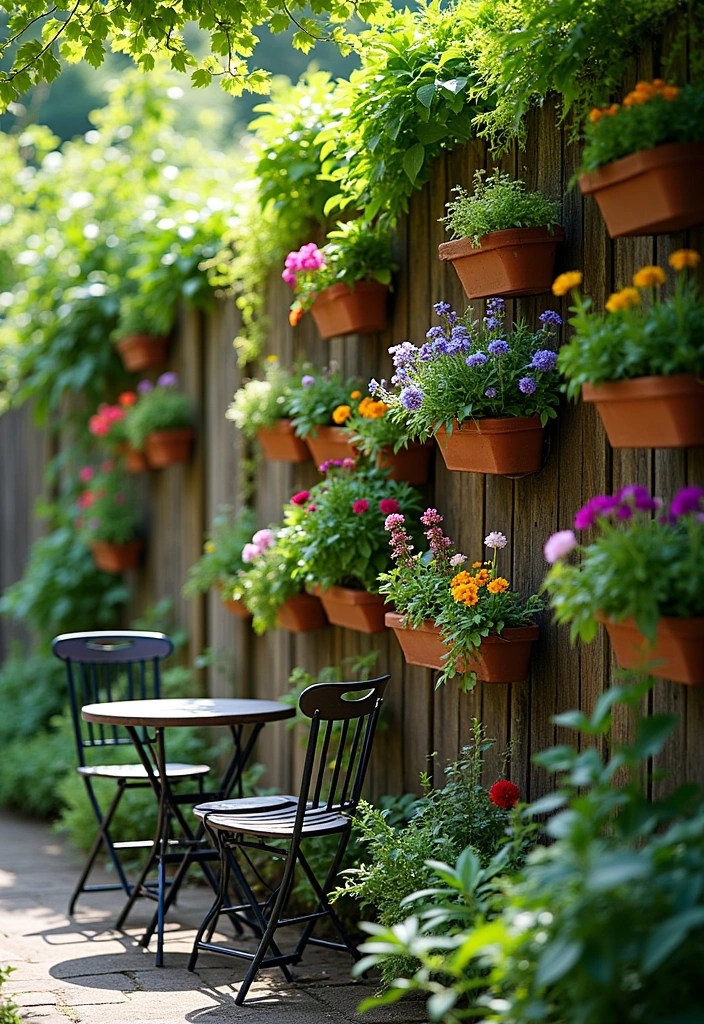 14 Outdoor Living Space Hacks That’ll Make Your Backyard Feel Like a Vacation (Check Out #5!) - 2. Lush Greenery with Vertical Gardens