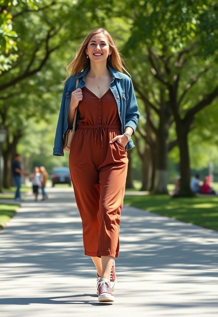 15 Casual Outfit Ideas That Will Have You Turning Heads (You Won't Believe #9!) - 11. Relaxed Jumpsuit