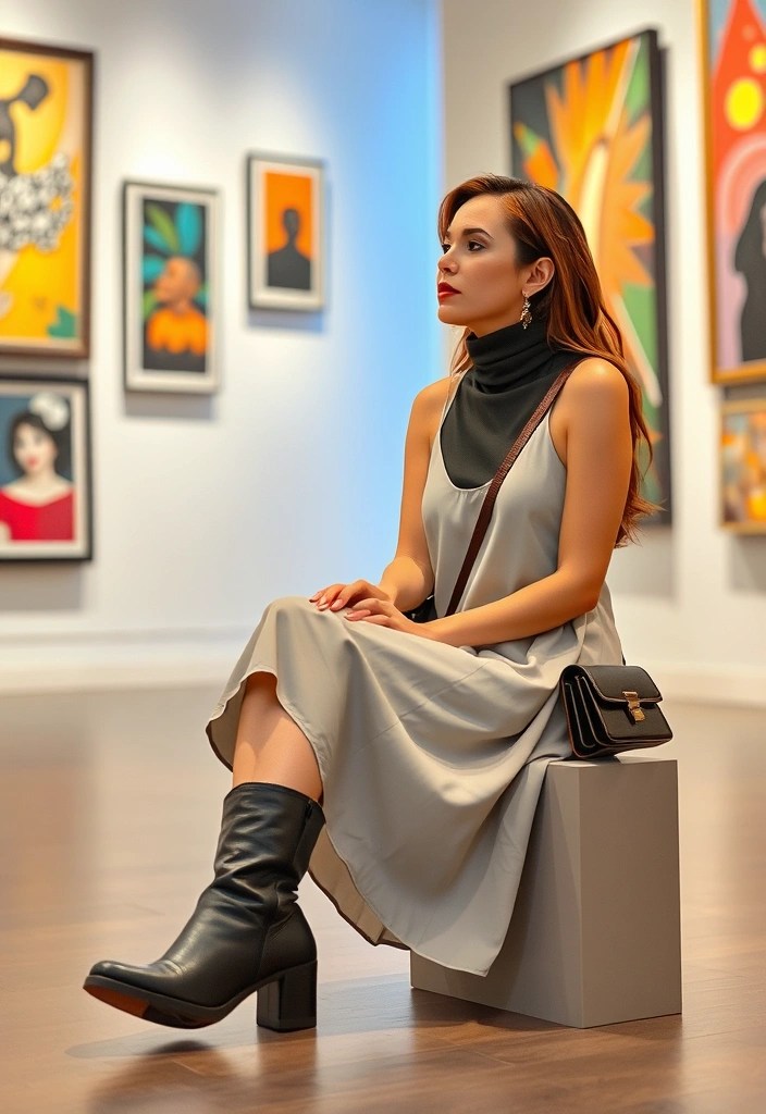 15 Casual Outfit Ideas That Will Have You Turning Heads (You Won't Believe #9!) - 9. Unexpected Layering with a Turtleneck