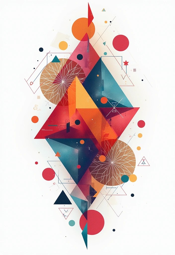 15 Easy Doodle Art Ideas That Will Spark Your Creativity (You’ll Be Surprised by #9!) - 4. Geometric Patterns