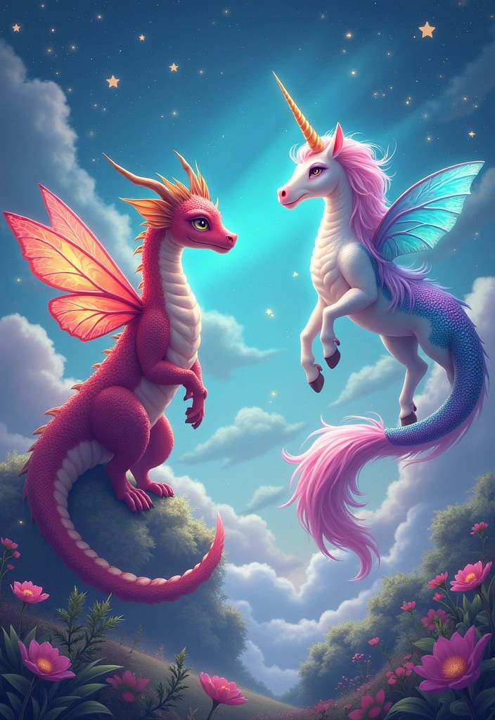 15 Easy Doodle Art Ideas That Will Spark Your Creativity (You’ll Be Surprised by #9!) - 7. Fantasy Creatures