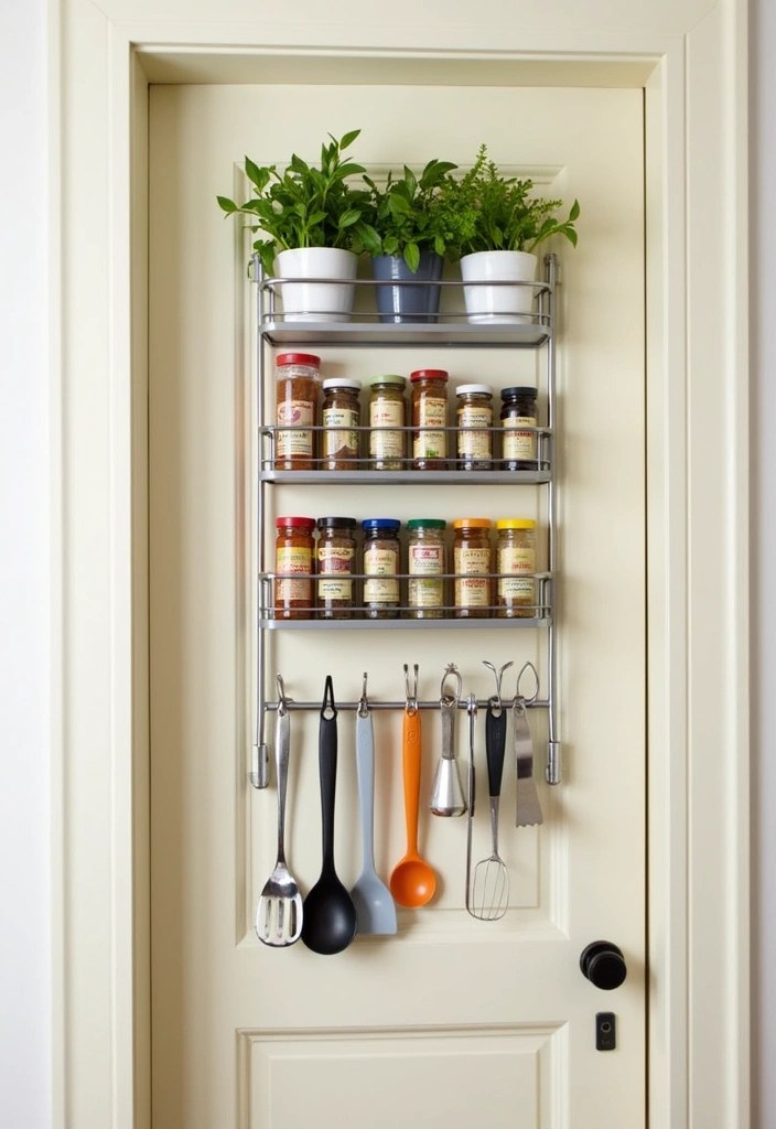 15 Genius Kitchen Storage Ideas That'll Make You Say 'Why Didn't I Think of That?!' - 1. Over-the-Door Storage Solutions