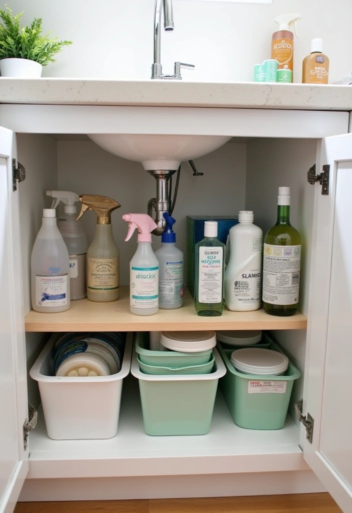 15 Genius Kitchen Storage Ideas That'll Make You Say 'Why Didn't I Think of That?!' - 8. Under-Sink Organizers