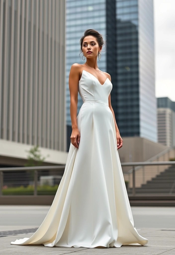 15 Gorgeous Boho Wedding Dresses That Will Make You Want to Say 'I Do' Today! - 13. The Minimalist Muse