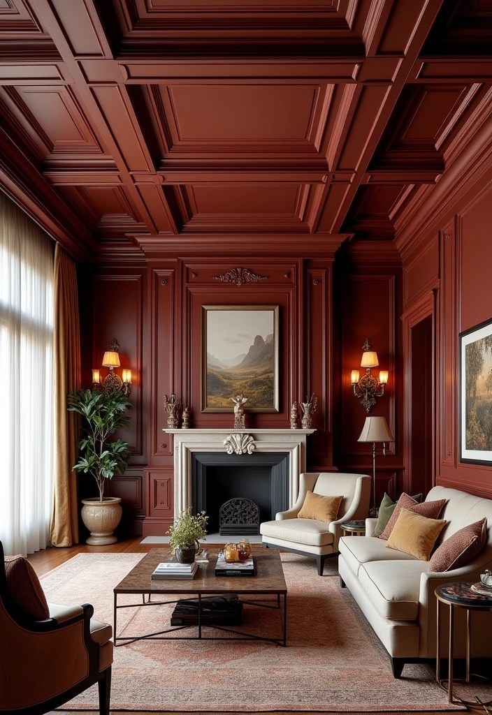 15 Jaw-Dropping Interior Design Ideas That Will Transform Your Space (Don't Miss #8!) - 6. Statement Ceilings: Look Up