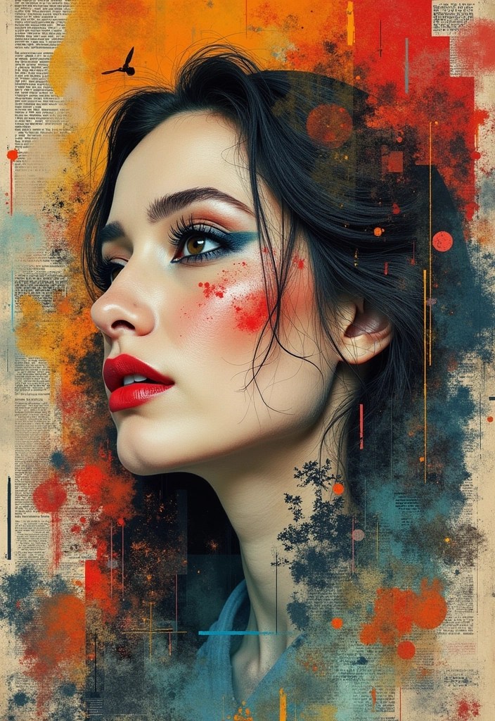 15 Mind-Blowing Abstract Photography Ideas That Will Ignite Your Creativity! - 12. Collage Art: Blending Techniques