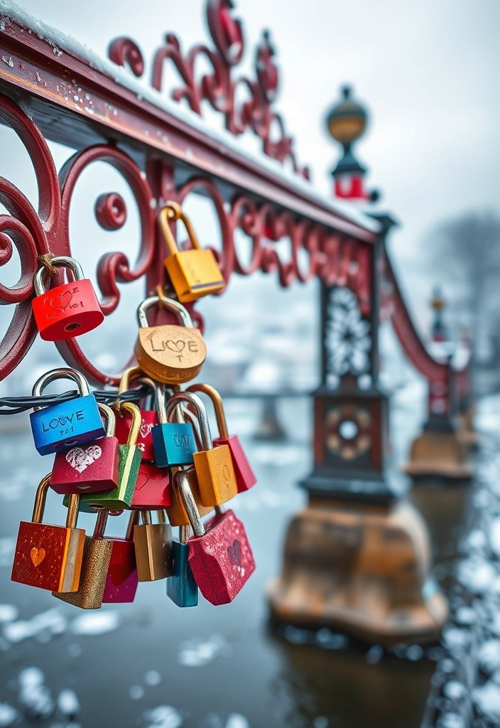 15 Stunning February Wallpapers That Will Make Your Heart Skip a Beat! - 15. Love Locks