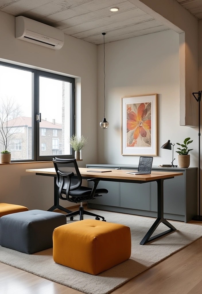 16 Modern Office Decor Trends That Will Impress Your Clients (Don't Miss #4!) - 13. Multi-Functional Furniture