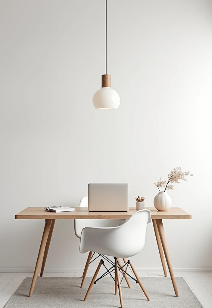 16 Modern Office Decor Trends That Will Impress Your Clients (Don't Miss #4!) - 2. Minimalist Aesthetic
