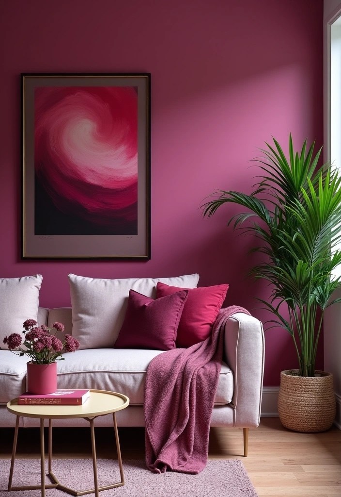 16 Vibrant Spring Color Palettes That Will Revitalize Your Home Decor! - 4. Bold Berry Hues