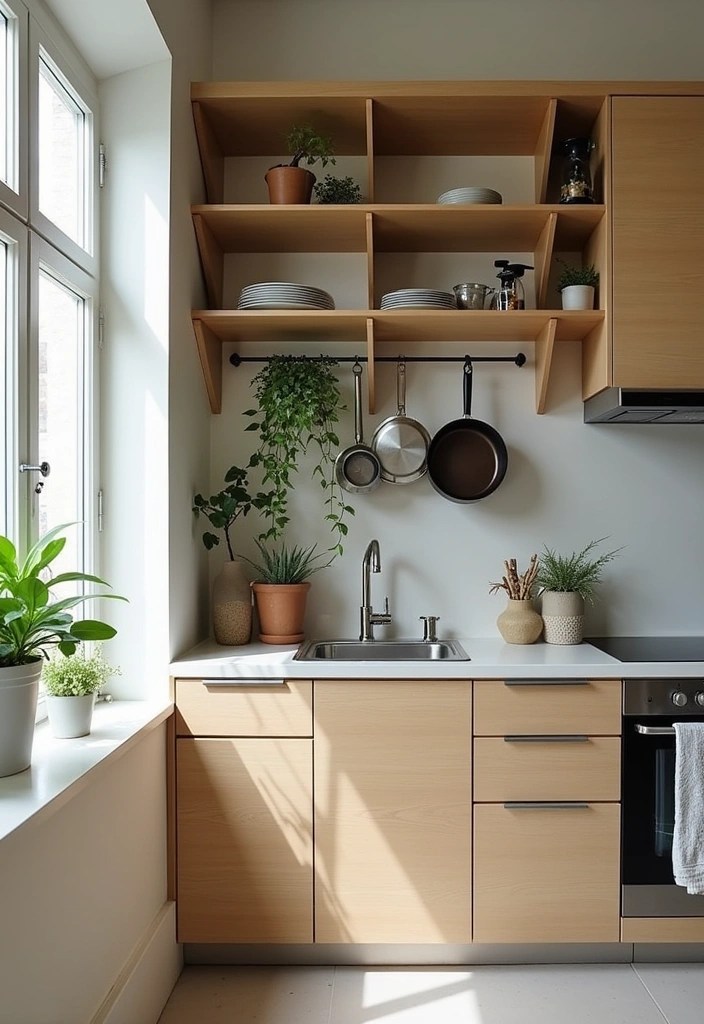 17 Small Kitchen Makeovers That Prove Size Doesn't Matter (#11 Is Pure Genius!) - 11. Innovative Use of Vertical Space