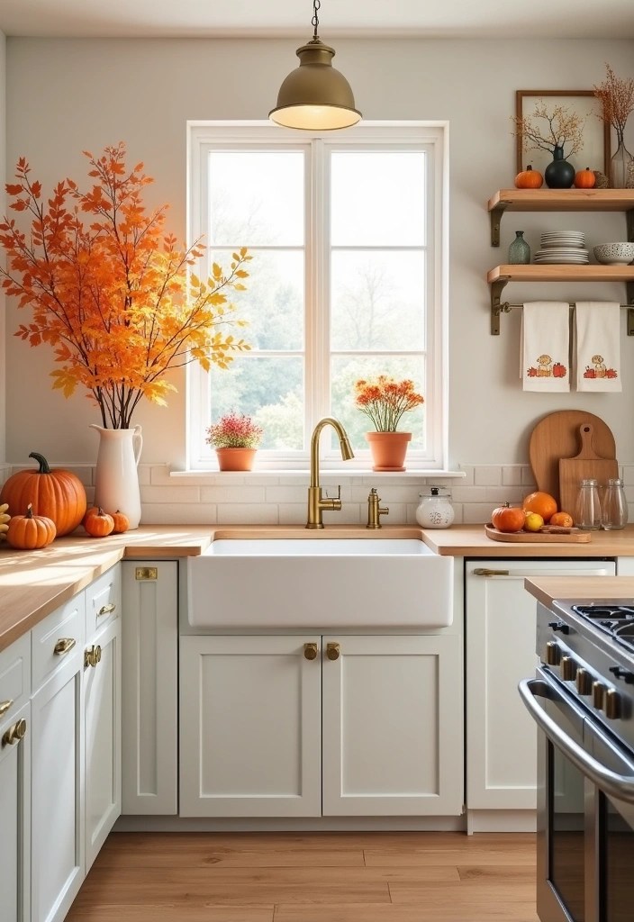 17 Small Kitchen Makeovers That Prove Size Doesn't Matter (#11 Is Pure Genius!) - 17. Seasonal Decor Swaps