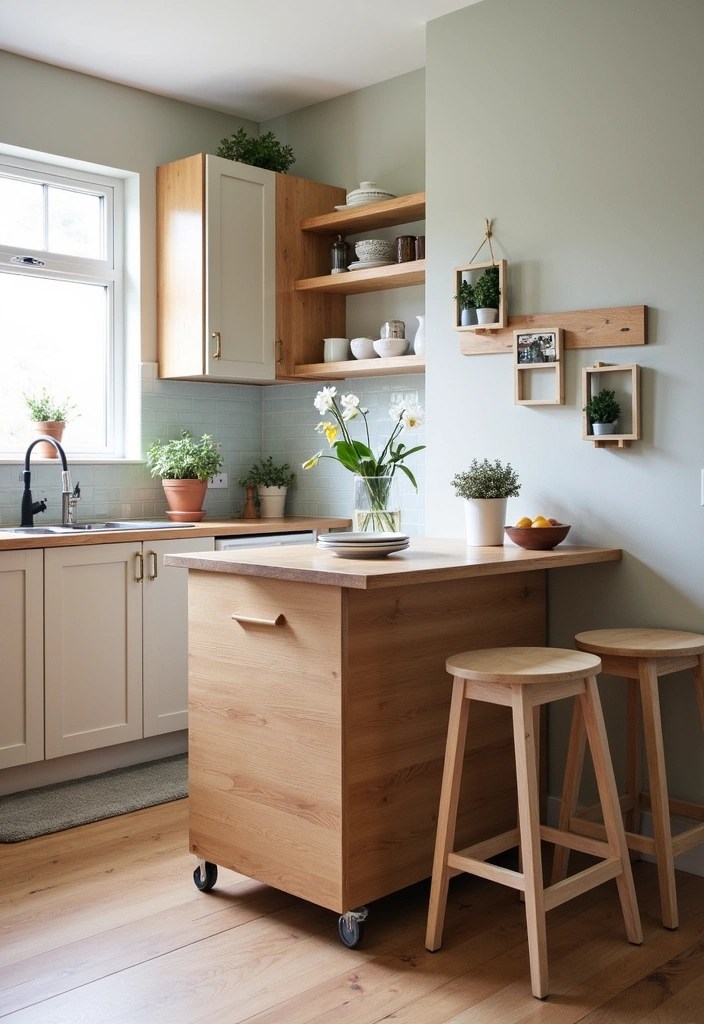 17 Small Kitchen Makeovers That Prove Size Doesn't Matter (#11 Is Pure Genius!) - 3. Multi-Functional Furniture