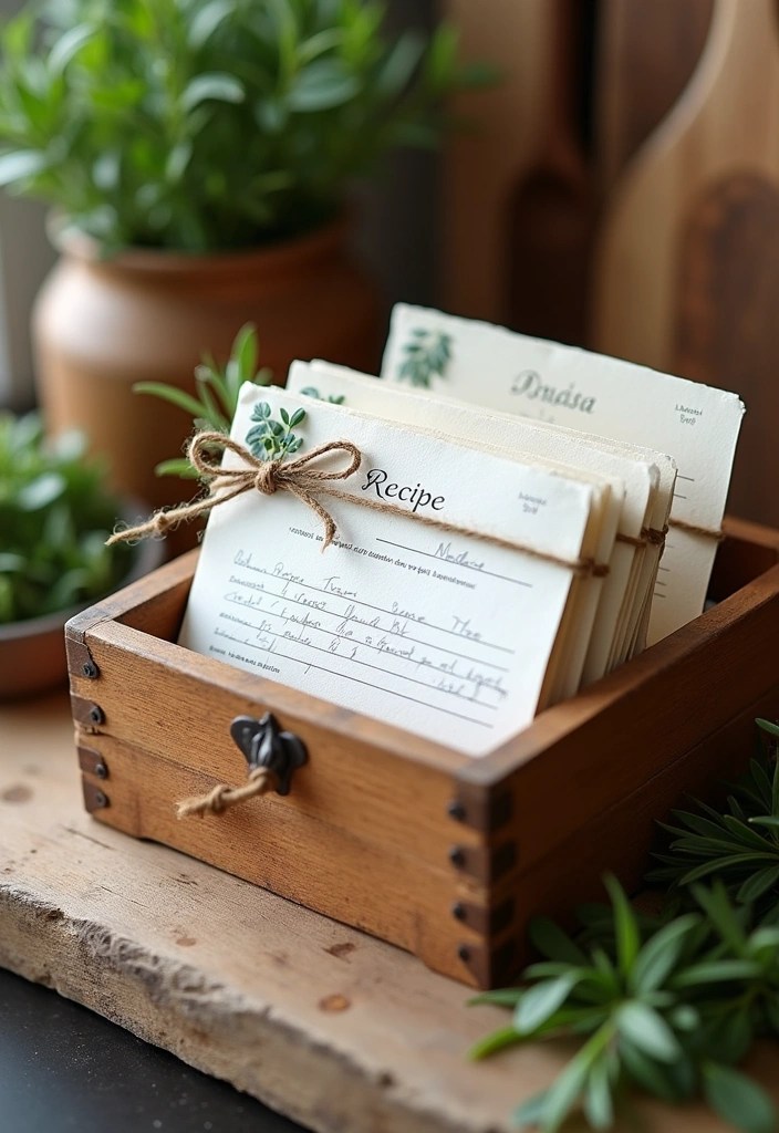 17 Unique Wedding Favors That Will Wow Your Guests (Don’t Miss #6!) - 5. Handwritten Recipe Cards