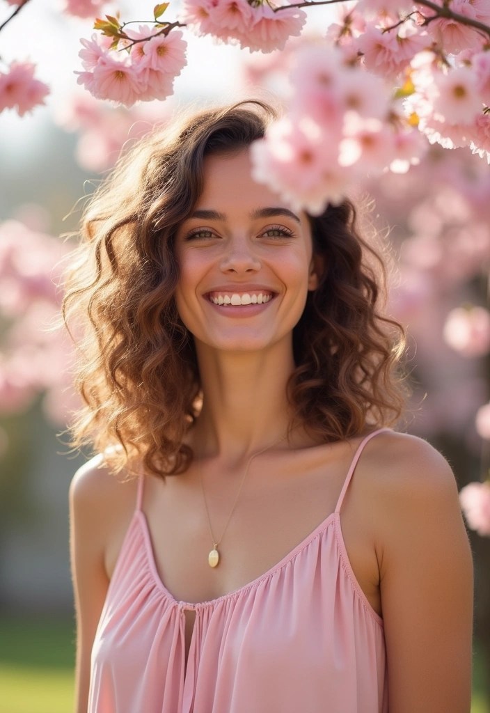 18 Beachy Wavy Hairstyles for a Laid-Back Spring Vibe (You’ll Love #3!) - 14. Soft Curly Waves