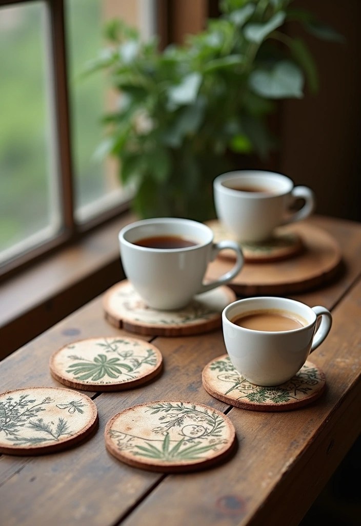 18 Beautiful Paper Crafts for Adults That'll Help You Unwind (Get Your Crafting Supplies Ready!) - 10. DIY Paper Coasters