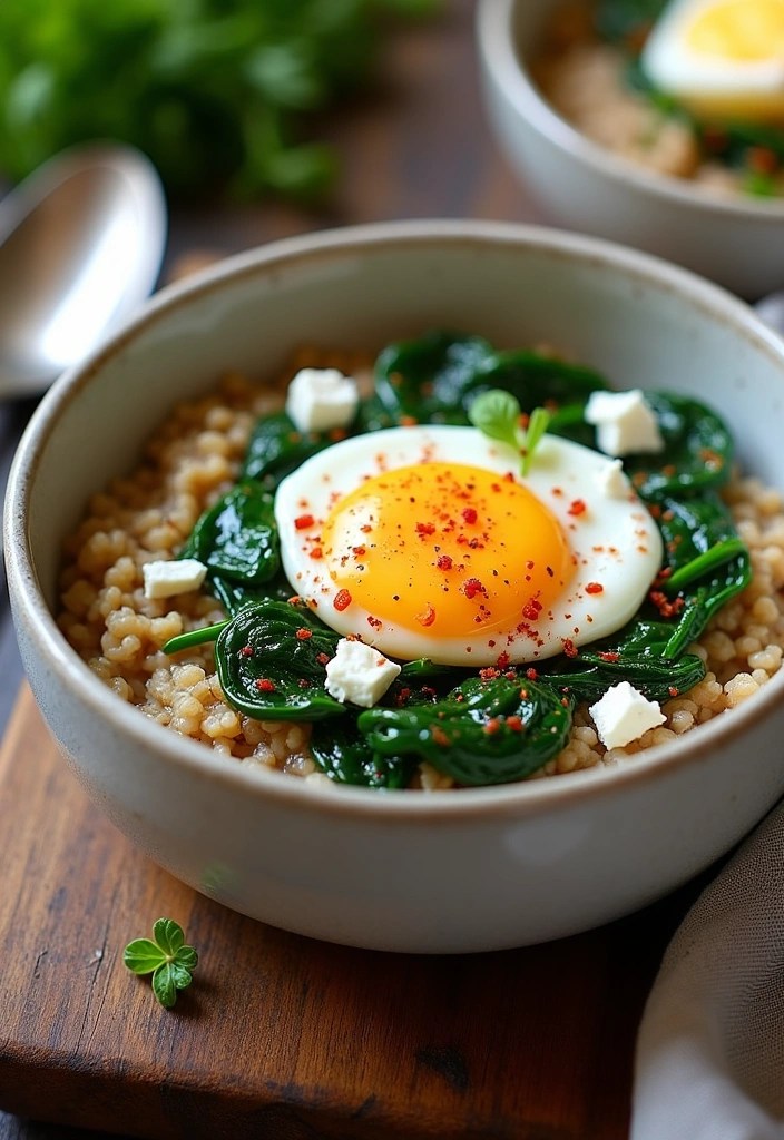18 Creative Breakfast in Bed Ideas That Will Wow Your Loved Ones! 🎉 - 16. Savory Oatmeal Bowls