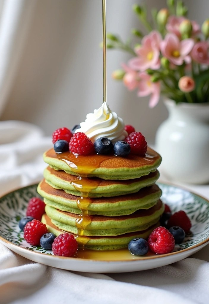 18 Creative Breakfast in Bed Ideas That Will Wow Your Loved Ones! 🎉 - 4. Pancakes with a Twist