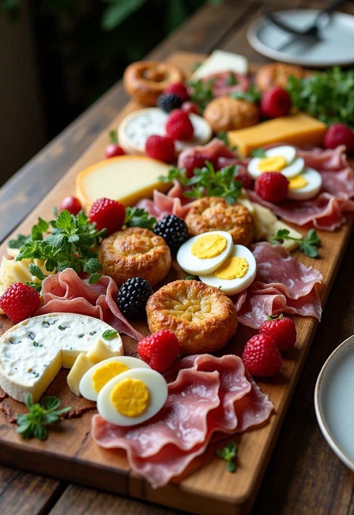 18 Creative Breakfast in Bed Ideas That Will Wow Your Loved Ones! 🎉 - 7. Breakfast Charcuterie Board