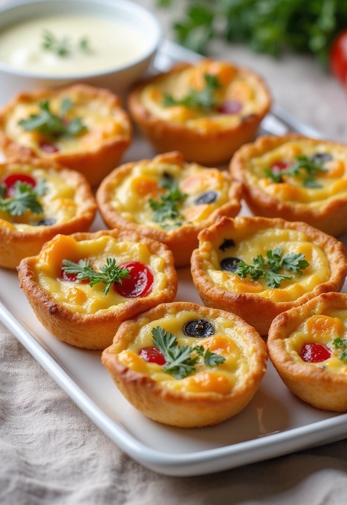 18 Creative Breakfast in Bed Ideas That Will Wow Your Loved Ones! 🎉 - 8. Mini Quiche Cups