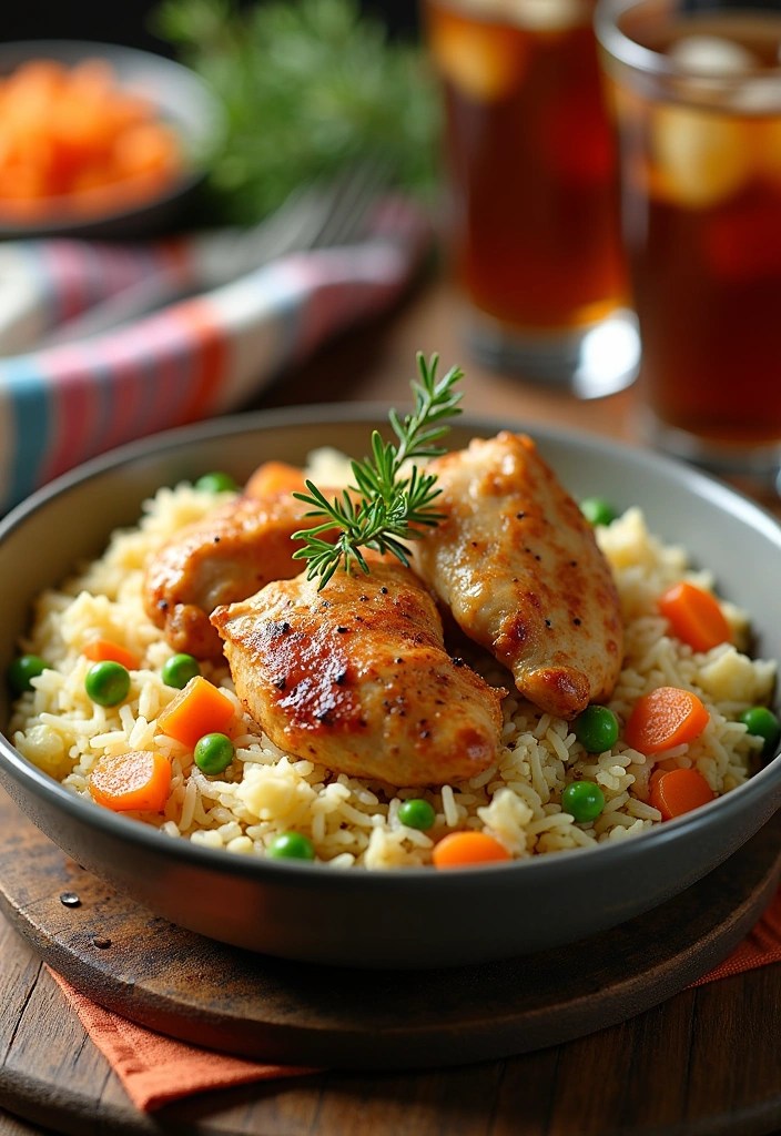 18 One-Pot Dinner Recipes That Will Change Your Life (Goodbye, Dishes!) - 2. One-Pot Chicken and Rice