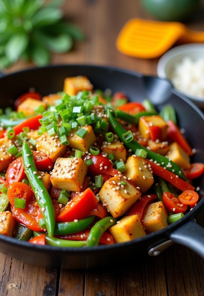 18 One-Pot Dinner Recipes That Will Change Your Life (Goodbye, Dishes!) - 3. Vegetable Stir-Fry with Tofu